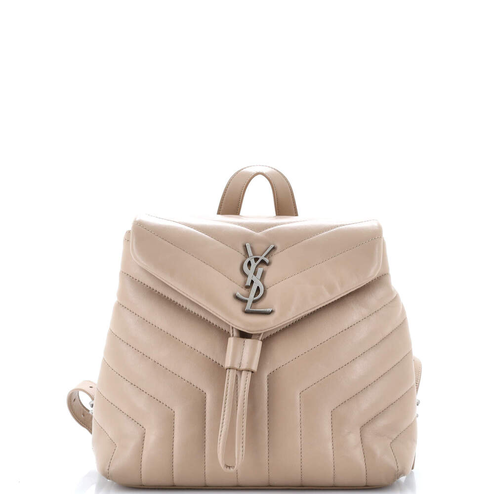 Saint Laurent Loulou Backpack Matelasse #218143S10 - Picture 1 of 8
